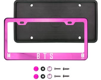 BTS K Pop Laser Etched Stainless Steel Customize Laser Engraved