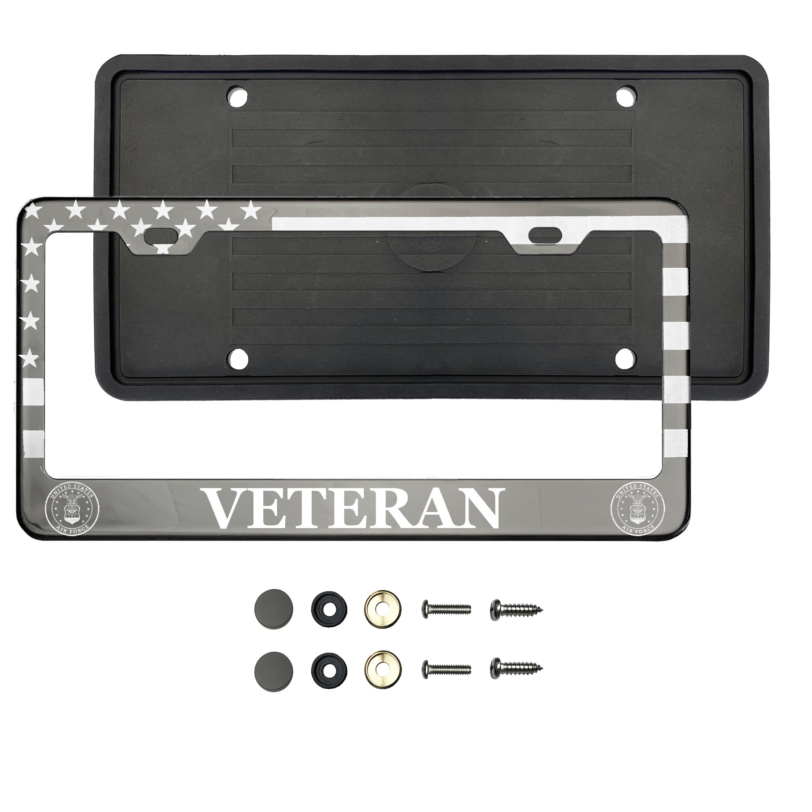 thumbnail image 2 of Show Your Pride With This Veteran Air National Guard License Plate Frame! 2 of 6