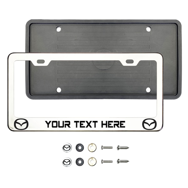 Mazda License Plate Frame Etsy