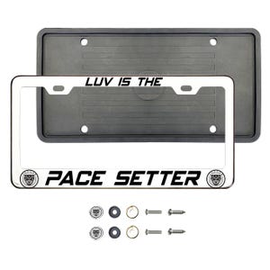 Ka Depot Customize Laser Etched Chrome Frame License Plate Frame T304 Stainless Steel + Metal Screw Caps+Silicone Back Guard
