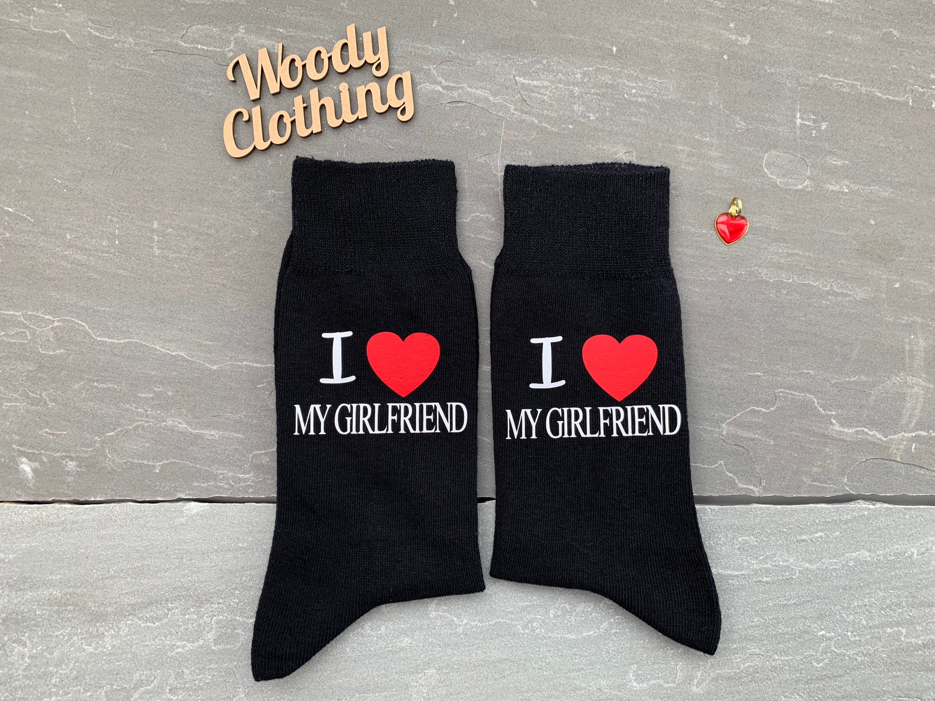 I heart my gf Socks for Sale by All about bl Lovers