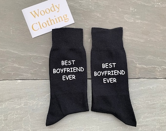 Boyfriend Ever Socks, Valentine's Day Gift