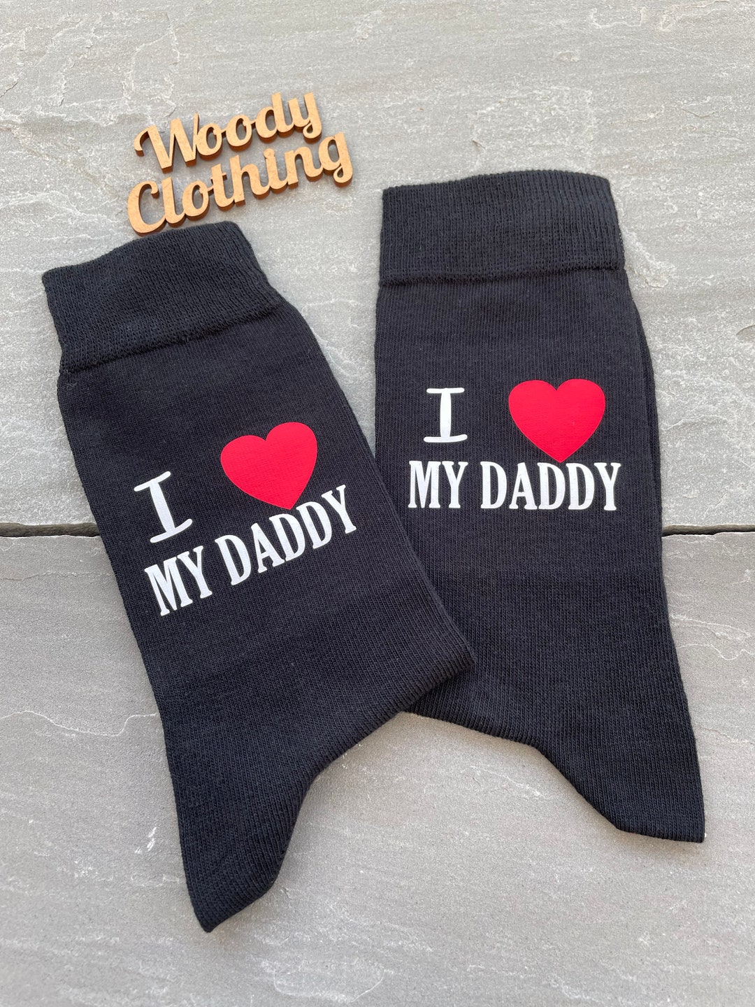 Fathers Day Socks, Fathers Day Gift,i Love My Daddy Socks,gift From Son