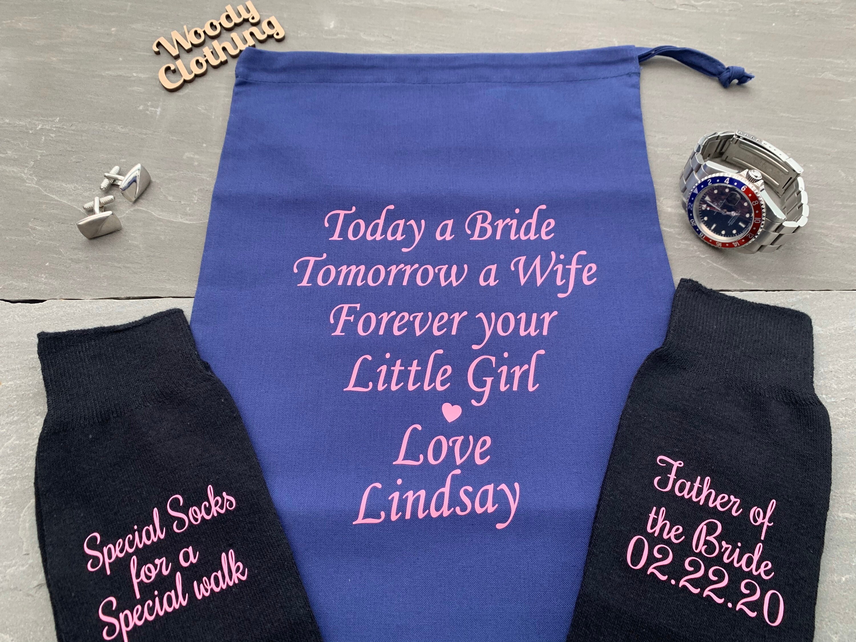 Personalised Socks Groomsmen Socks Groom Socks Father of Etsy UK