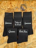 Personalised Groomsmen Socks: Wedding Party Gift