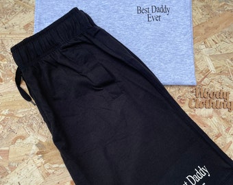 Personalized Men's Pajama Set, Loungewear, Initials/Monogram