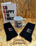 30th Birthday Socks, Shit socks, Birthday gift, unisex socks, 30th birthday gift, novelty socks, Birthday socks, celebration gift, Card