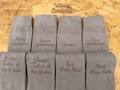 Personalised Groom Socks: Beige Wedding Socks, Groomsmen Gift
