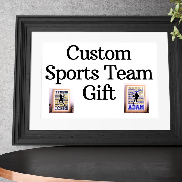 Sports Typography Etsy