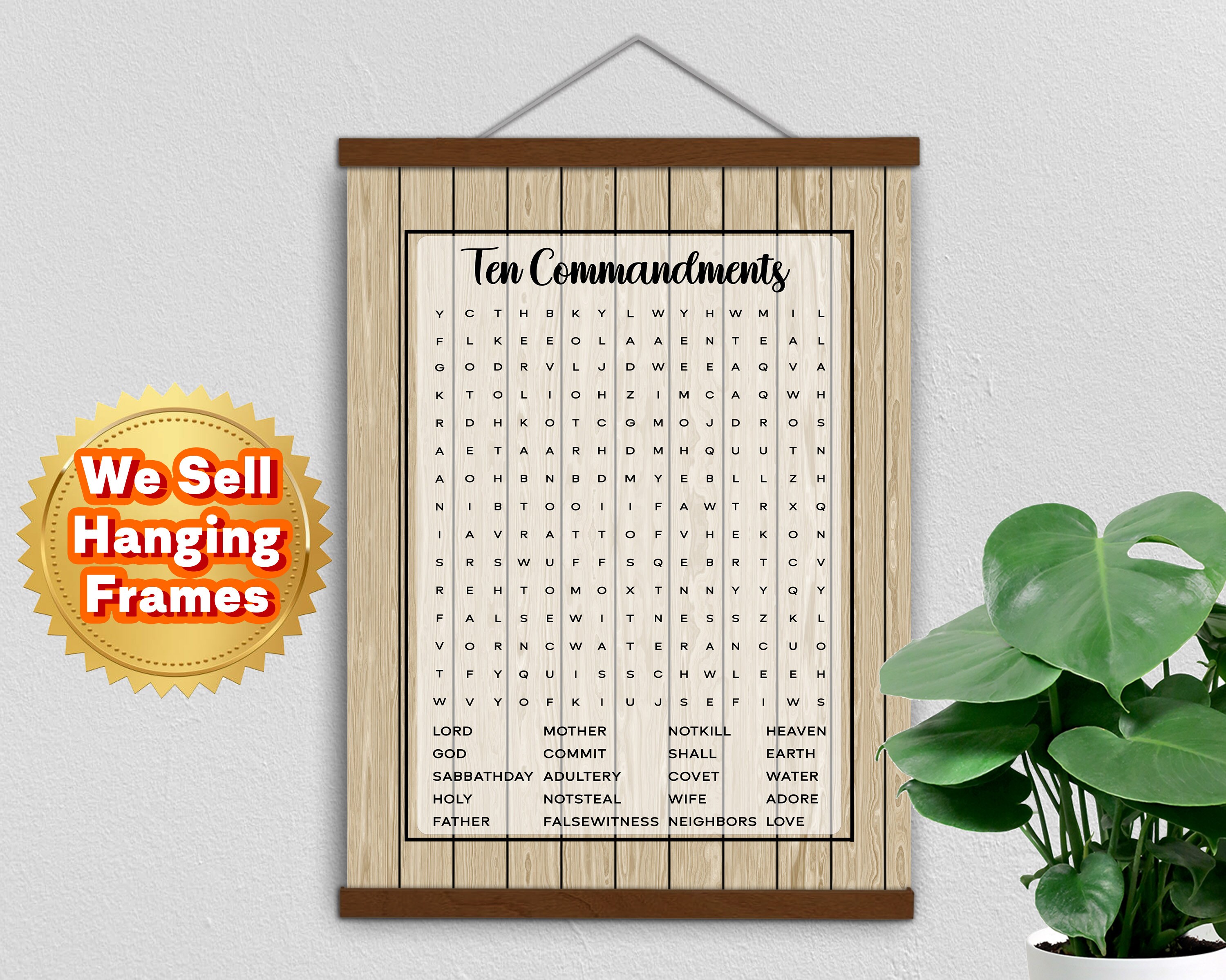 Ten Commandments Crossword Puzzle Word Search Puzzle Poster Etsy Ten Commandments Crossword Puzzle Word Search Puzzle Poster Etsy