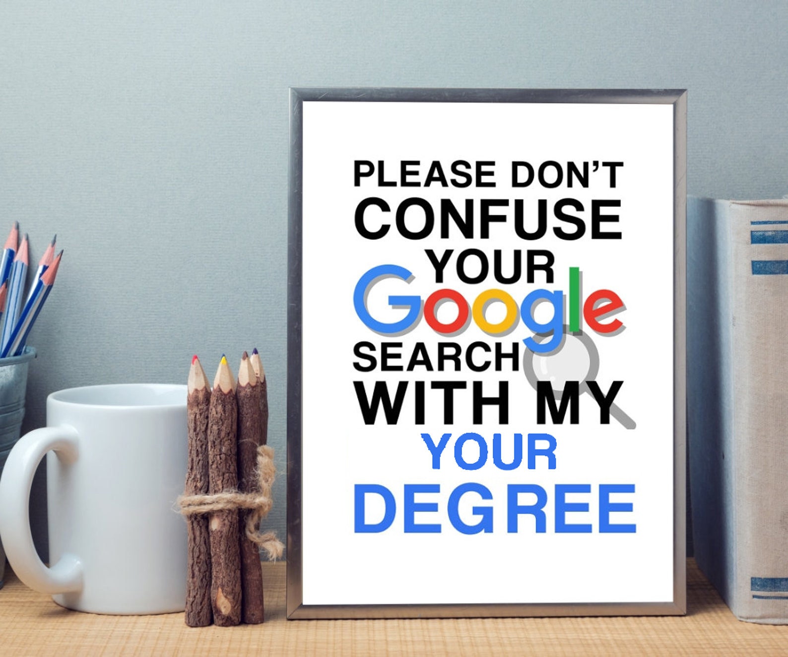 Please Don't Confuse Your Google Search With My Custom - Etsy Please Don't Confuse Your Google Search With My Custom - Etsy
