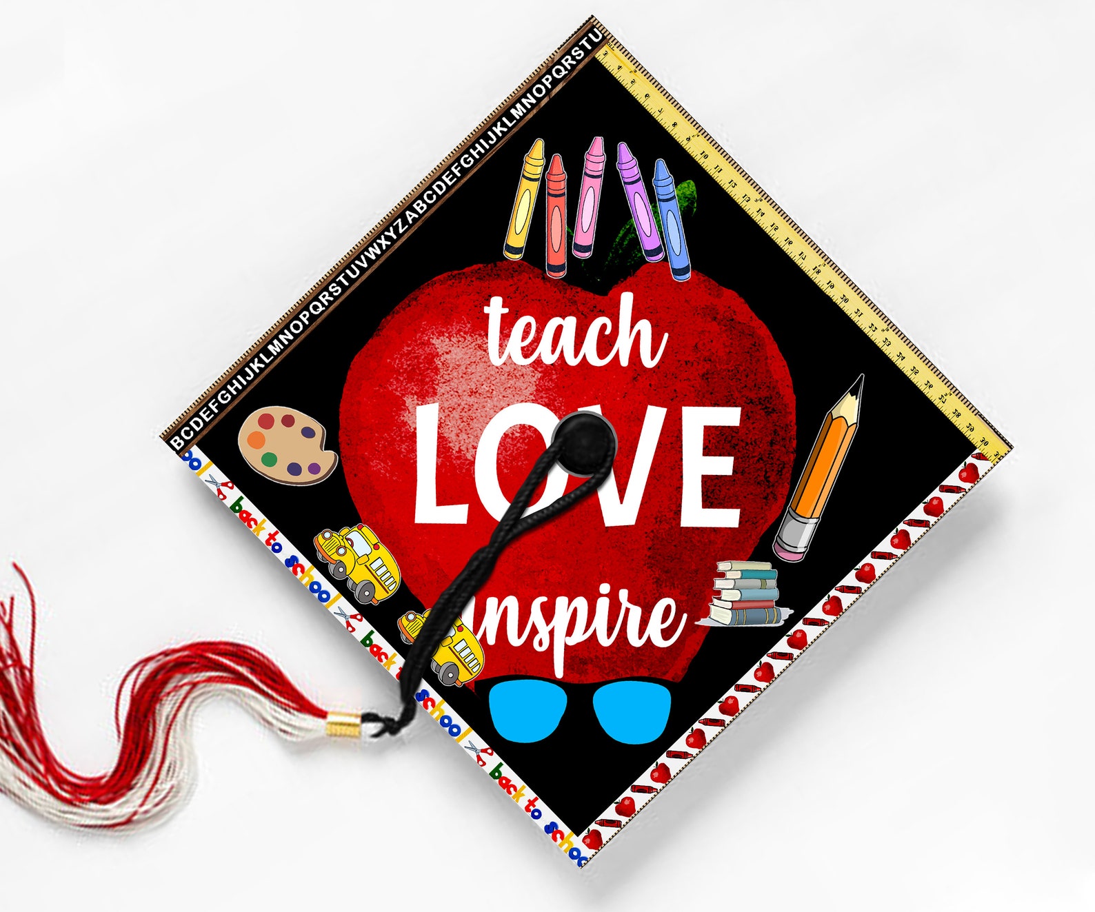 Teach Love Inspire - Special Education Graduation Caps