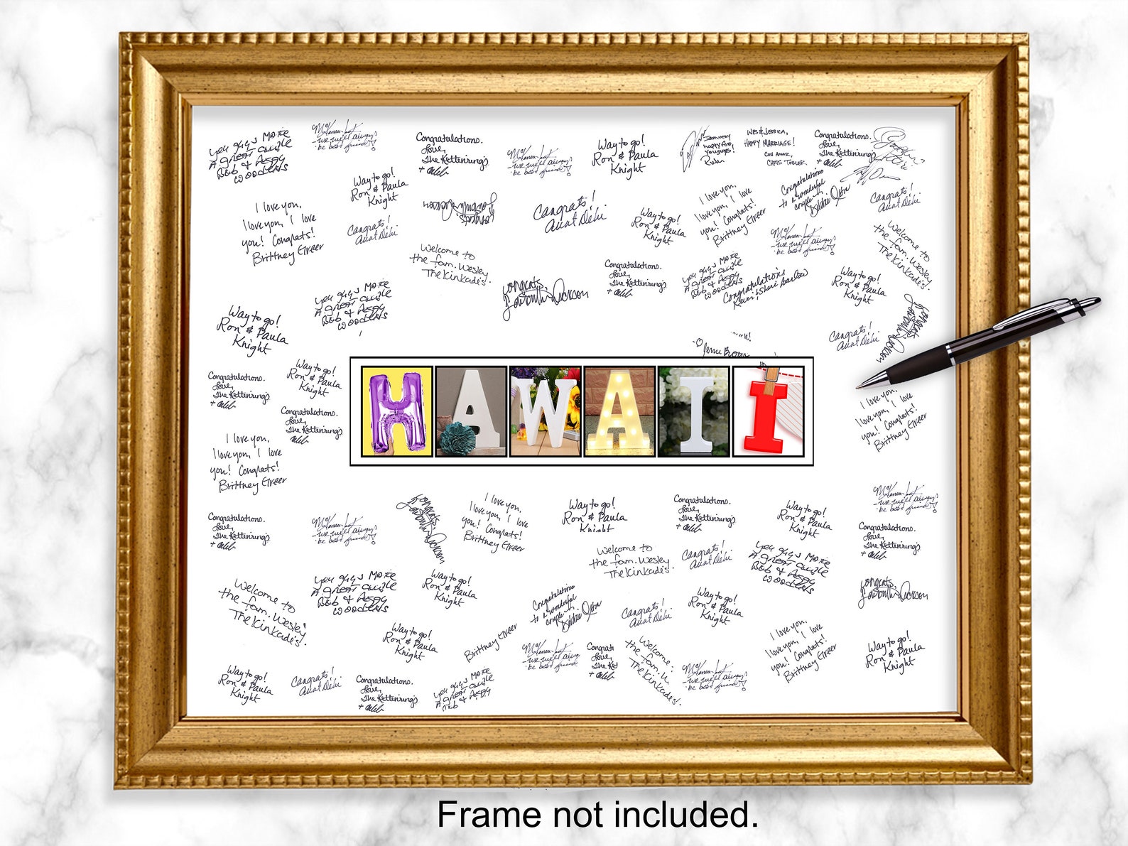 Hawaii Guestbook Alternative Going Away Party Keepsake Etsy New Zealand