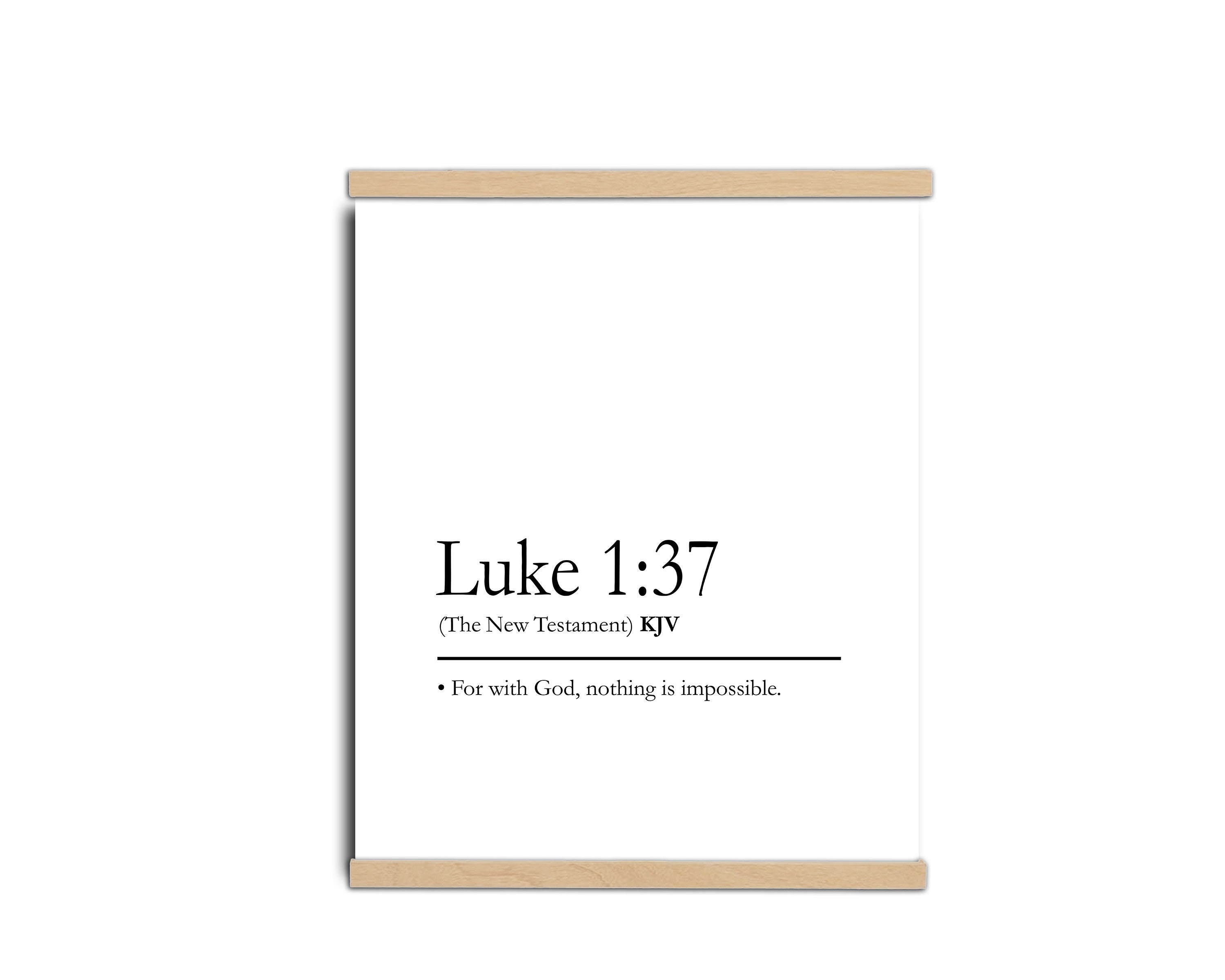Luke 1 37 Bible Verse Dictionary Poster Quote Print Wall Etsy luke-1-37-bible-verse-dictionary-poster-quote-print-wall-etsy