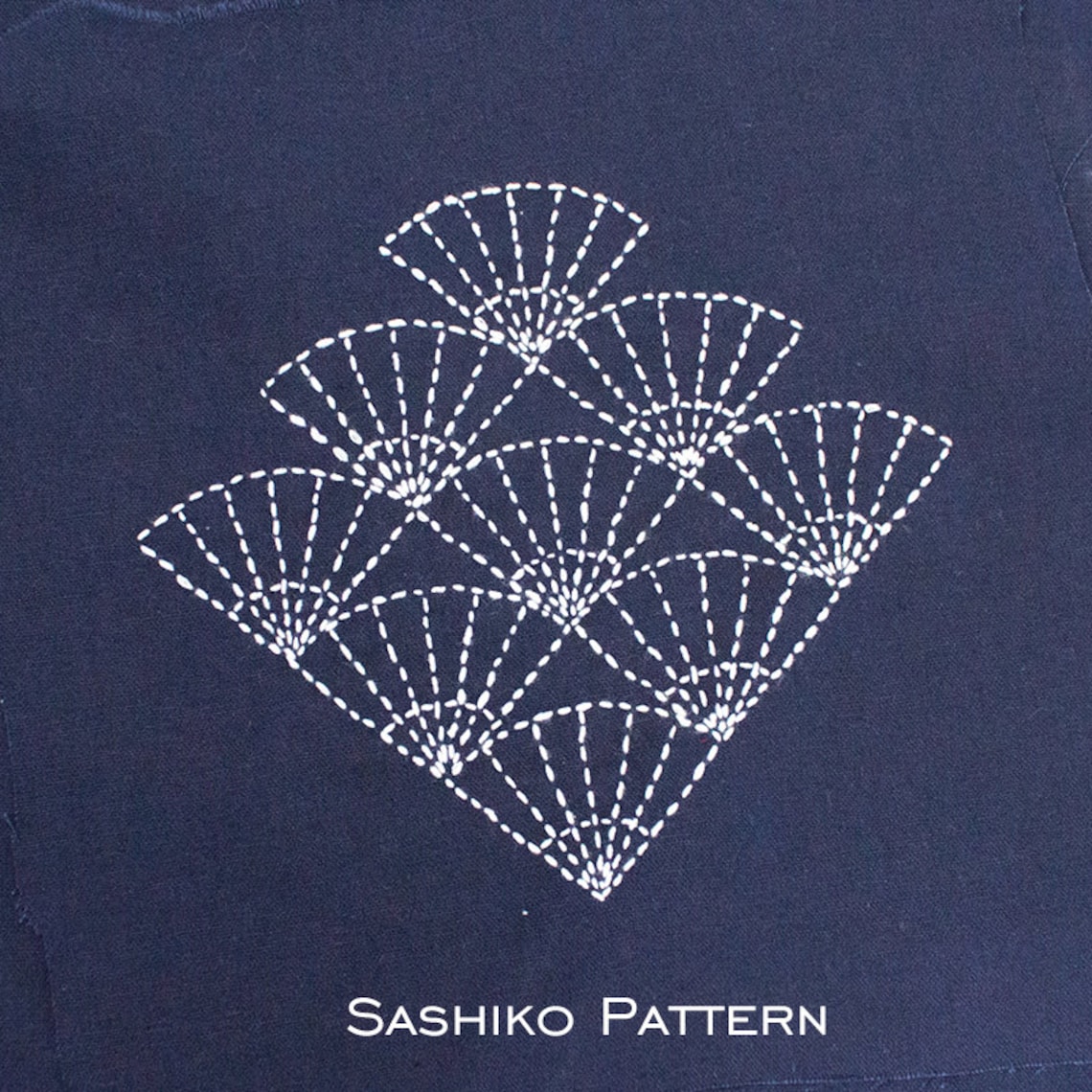Sashiko Stencil By Acrylic Sashiko Embroidery Pattern Etsy