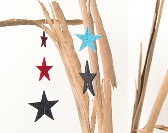 Star garland, set of 2, Christmas decoration