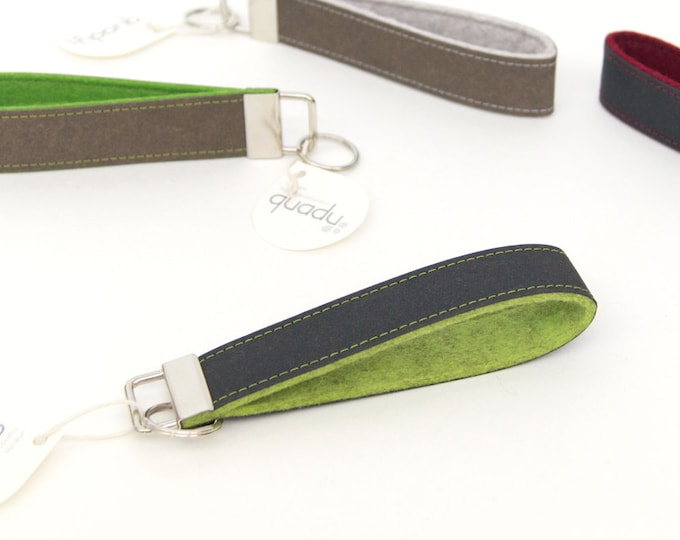 Silver lanyard, 25 mm wide