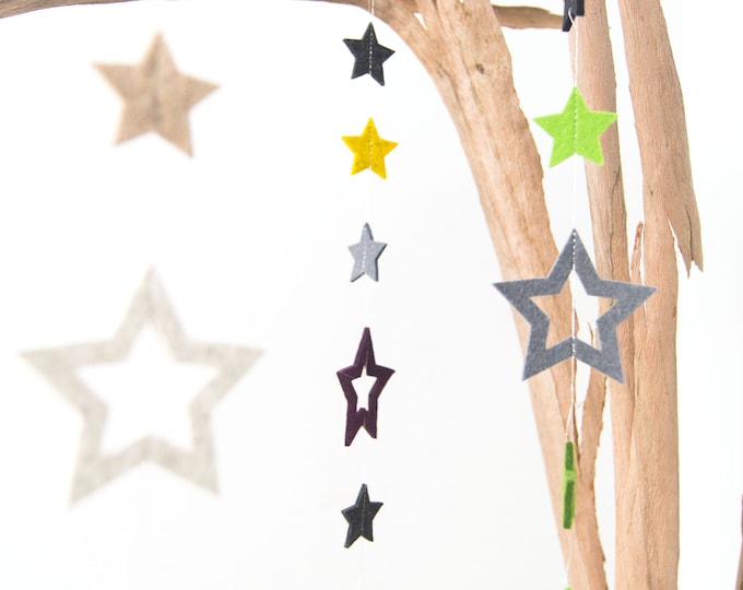 quadu star garland Christmas decoration