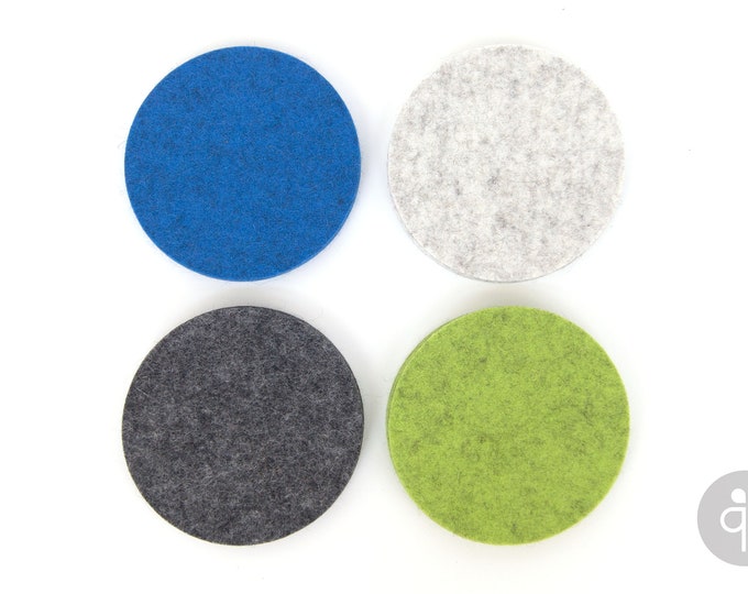 quadu Felt Coaster Set of 4