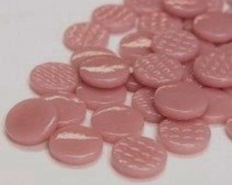 18mm Gloss rond - Dusky Pink Gloss- 50g