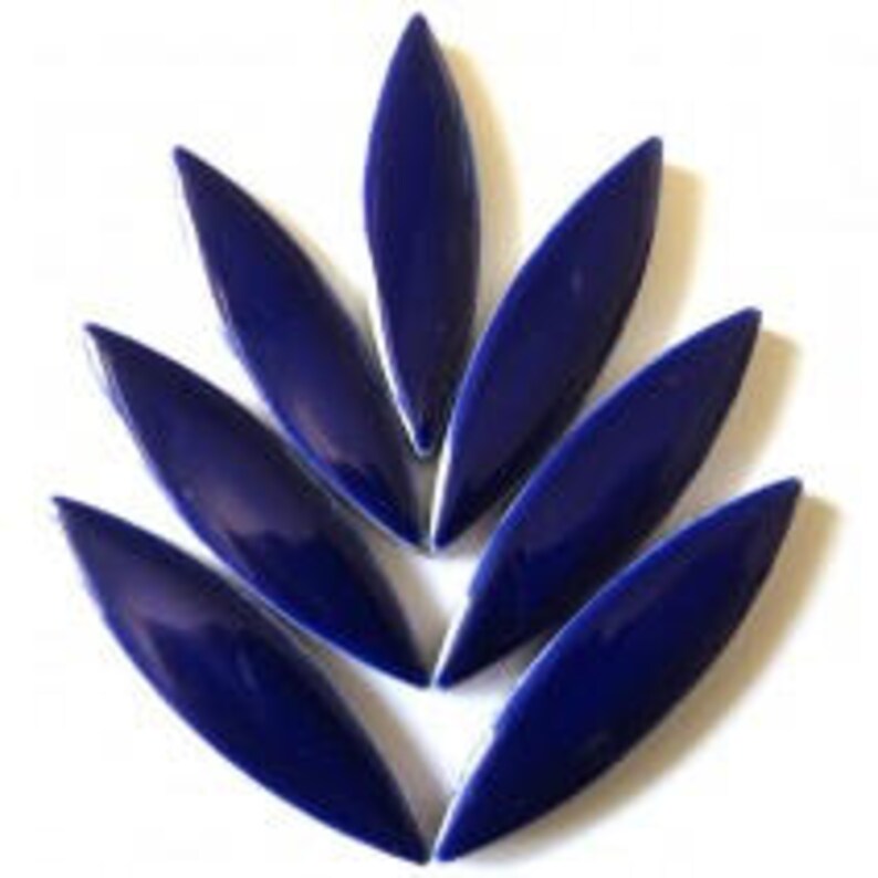 Indigo Glazed Ceramic Large Shapes