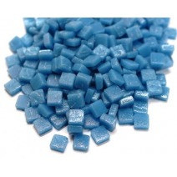 100 pack Mosaic Heaven Micro Mosaic Tiles Waterfall Blue C5