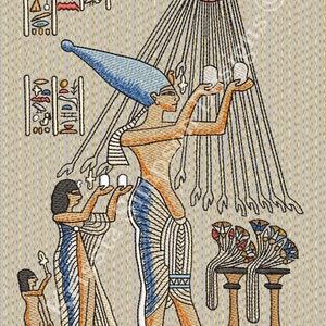 NEW! Egyptian papyrus collection Nr.01 machine embroidery design