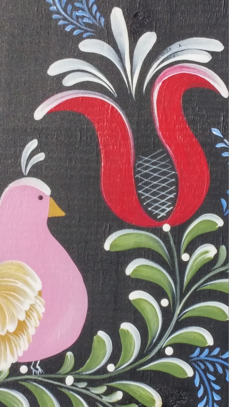 Wooden Plaque Bavarian Folk Art German Folk Art - Etsy