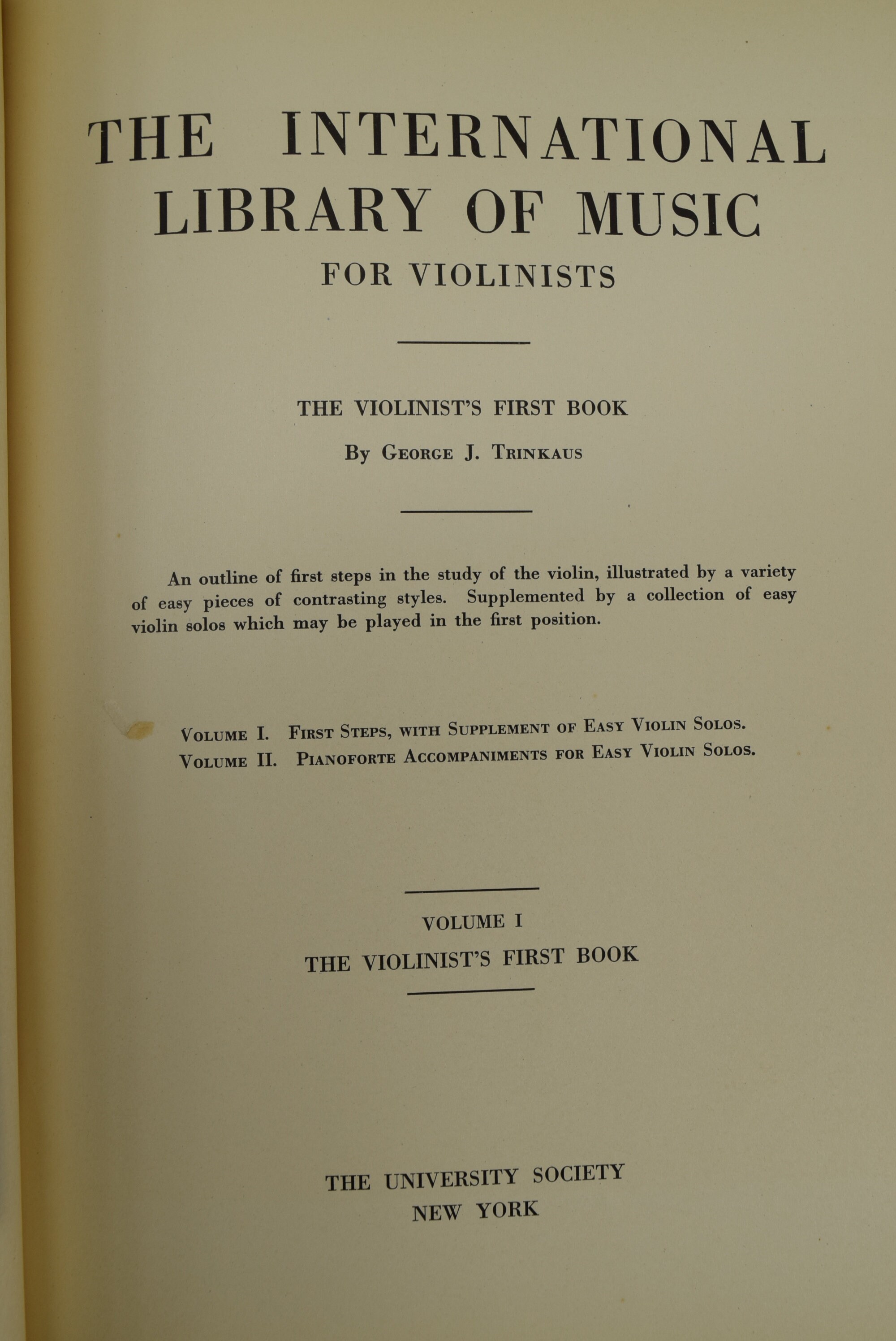 The International Library of Music for Violinists for Home and Etsy