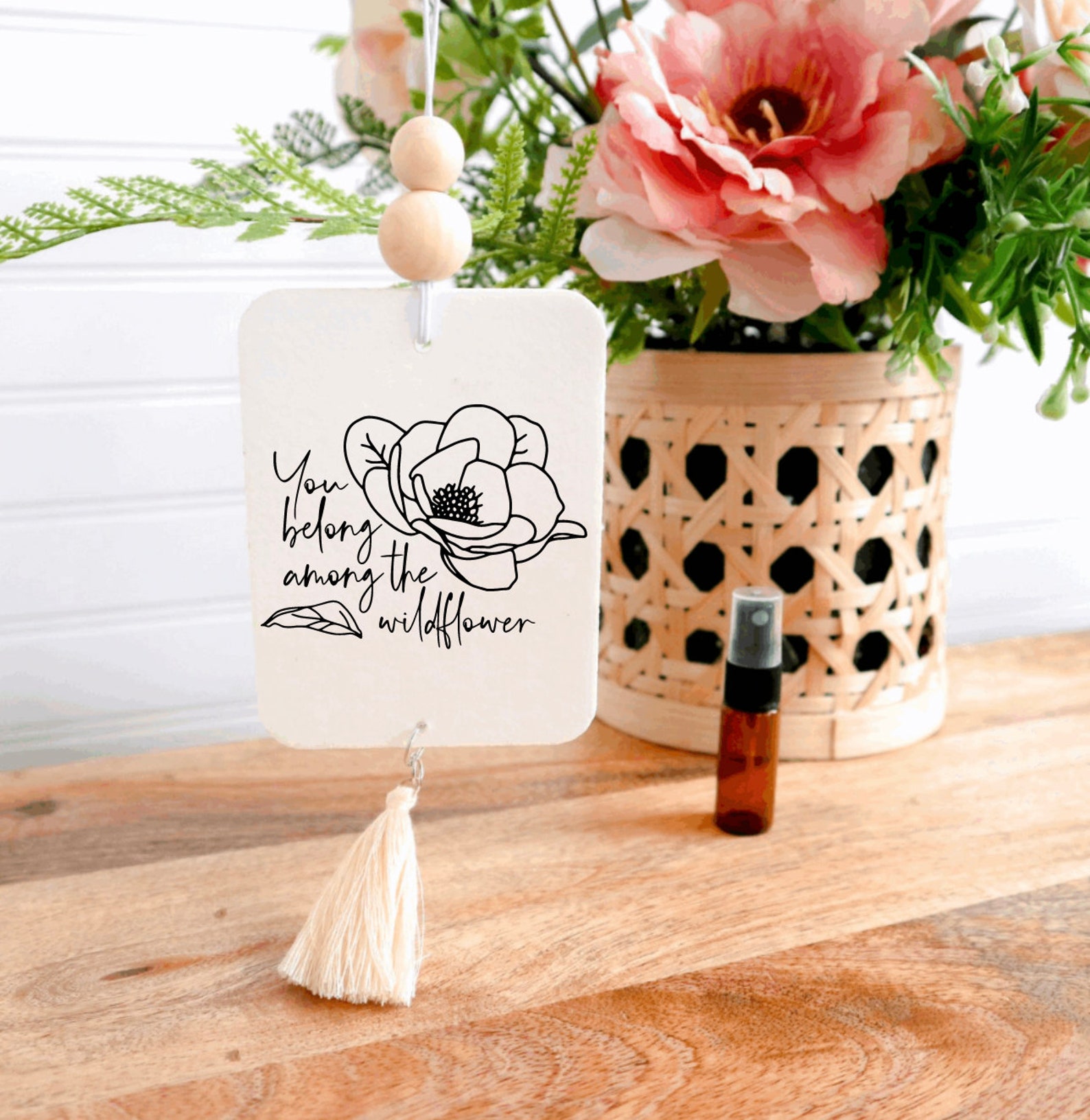 AIR Freshener Personalized Wildflowers Quote Organic Essential Etsy