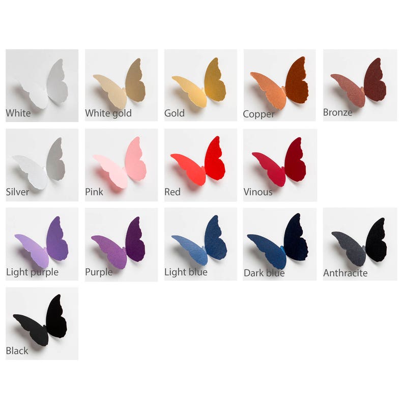 Download 3d Butterfly Wall Art 192pcs Shaded Effect Ombr U00e9 Effect Diy Wall Sticker Home Wedding Room Art Decor Home Decoration Violet Wall Decals Murals Home Living Vadel Com