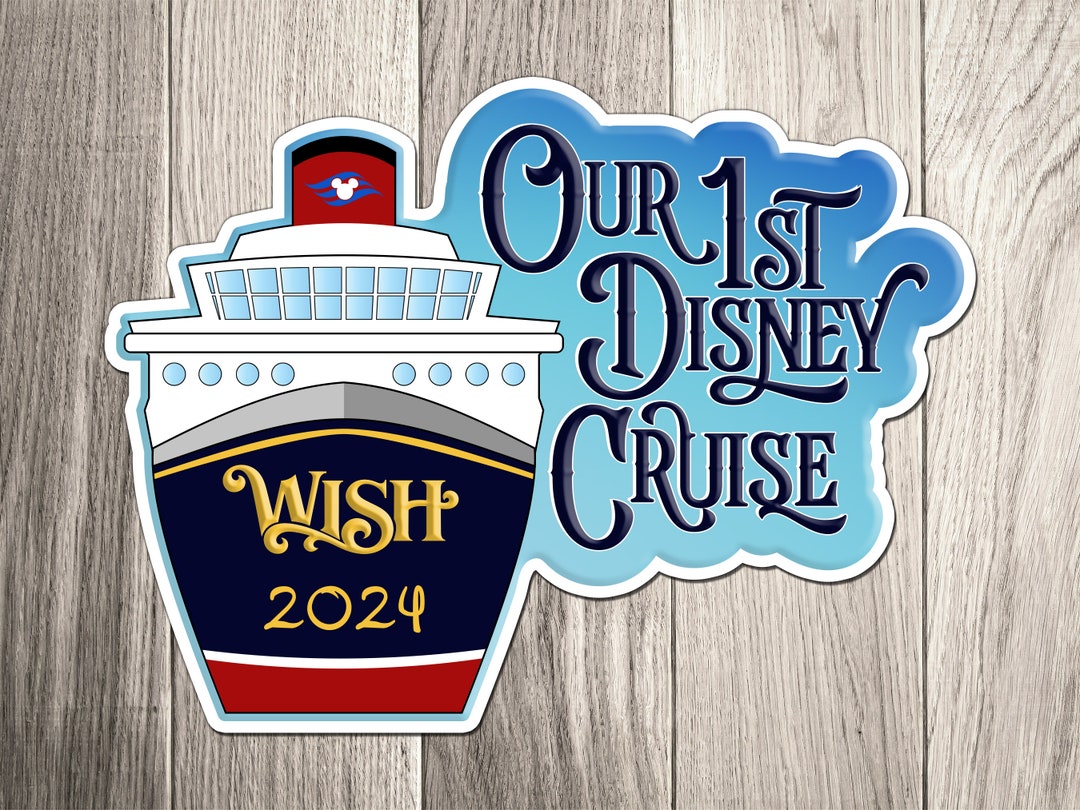 Our 1st Disney Cruise Ship Family Magnet Personalized 1st Cruise Magnet ...