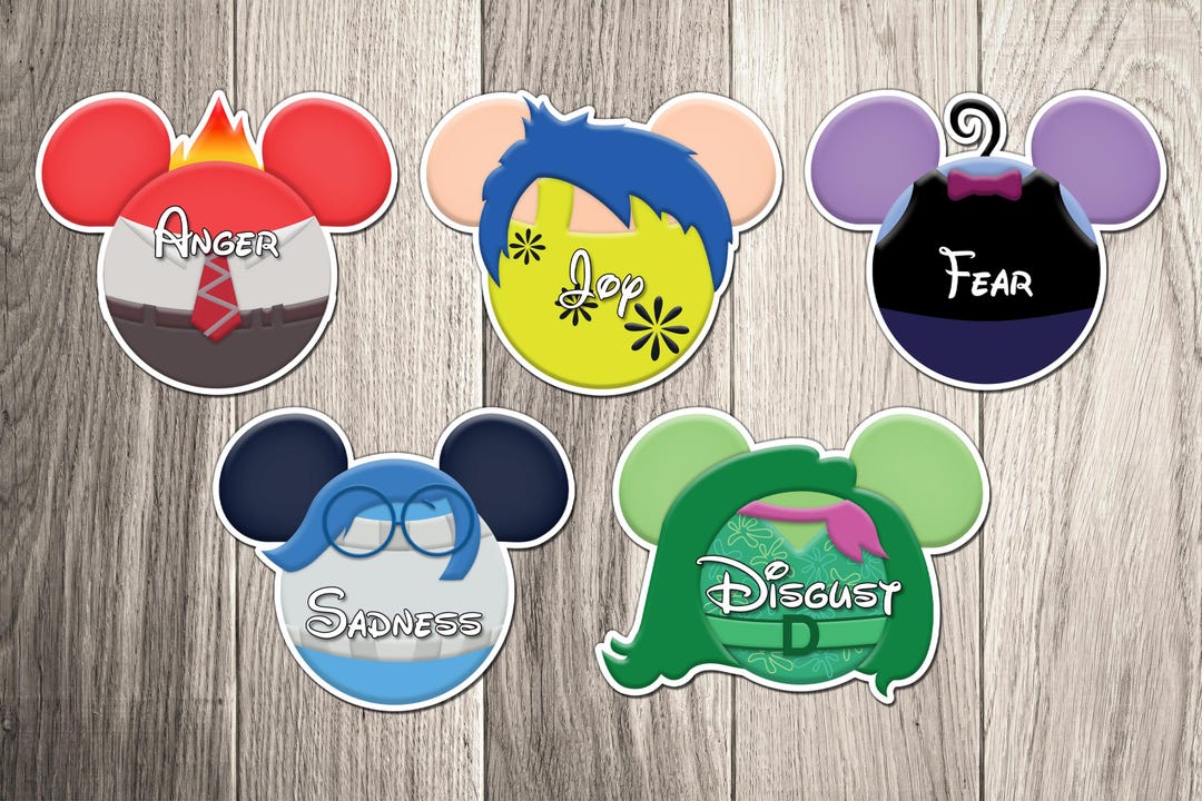 Disney Cruise Ship Door Magnets - Inside Out Character Collection ...