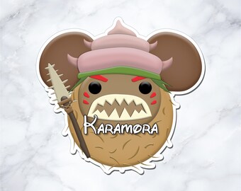 Kakamora 1 Inspired Disney Cruise Door Magnet - Personalized Mickey Ear Magnet - Moana Cruise Decor