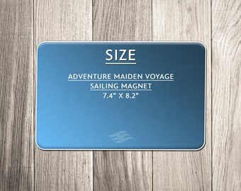 Disney Adventure Maiden Voyage Family Magnet - Personalized Family