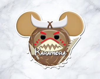 Kakamora 3 Inspired Disney Cruise Door Magnet - Personalized Mickey Ear Magnet - Moana Cruise Decor