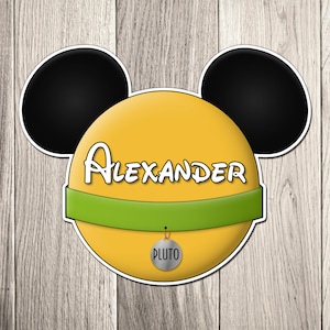 Disney Cruise Ship Door Magnets - Fab 6 - Mickey, Minnie, Goofy, Donald, Daisy, Pluto - Disney Cruise Inspired Character Magnets zdjęcie 7