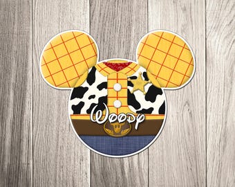 Disney Cruise Ship Door Magnets - Woody from Toy Story - Toy Story Pixar Cruise Inspired Character Magnets