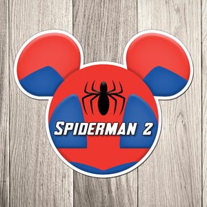 Disney Cruise Ship Door Magnets - Spiderman 2 from The Avengers - Disney Character Cruise Inspired Character Magnets