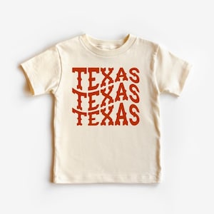Texas Texas Texas, Toddler or Youth T-Shirt, Kid&#39;s Texas Shirt, Toddler Boy Shirt, Toddler Girl Shirt, Shirts With Sayings, Western Shirt
