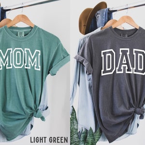 Mom and Dad Shirts, Comfort Colors Shirt, Mama Shirt, Dad Shirt, Pregnancy Reveal Shirt, Mom To Be, Dad To Be, Mom Shirt, Matching Shirts