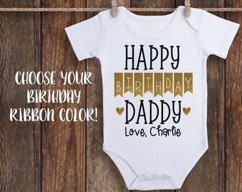 it's my daddy's birthday onesie