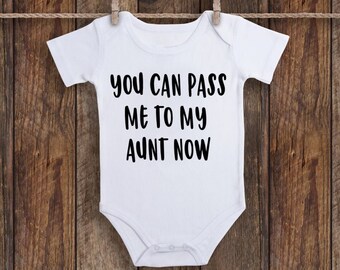 auntie baby boy onesie