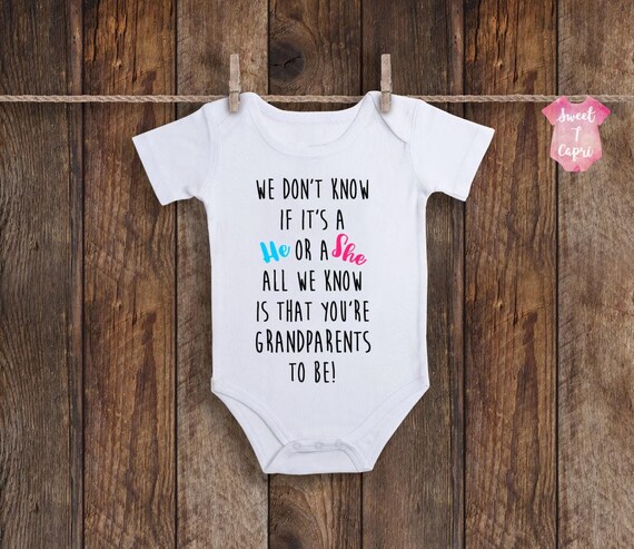 grandparent birth announcement