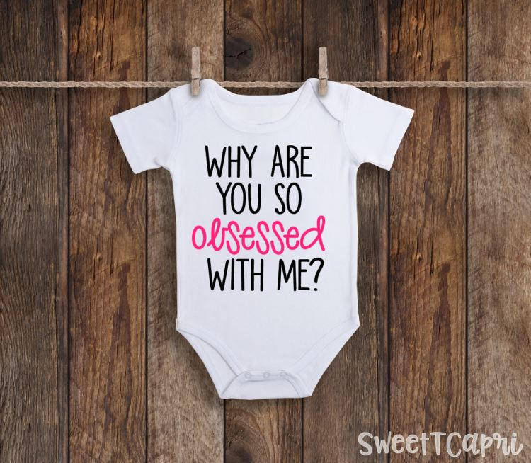 Funny Baby Onesie Mean Girls Onesie Why Are You So Obsessed Etsy