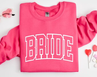 Bride Sweatshirt, Bride Crewneck, Bride Shirt, Gift For Bride, Wifey Sweatshirt, Wife Sweatshirt, Future Mrs, Fiancée Sweatshirt, Fiancé