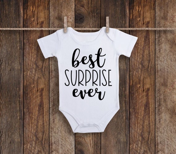 surprise baby onesie