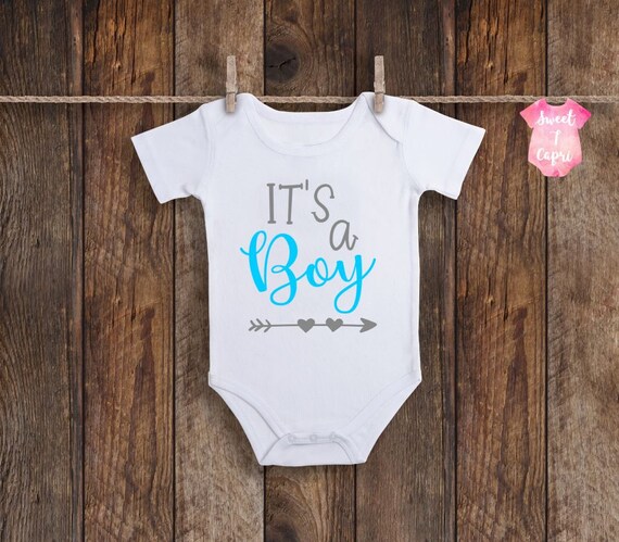 it's a boy onesie