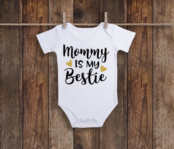 baby bestie onesies