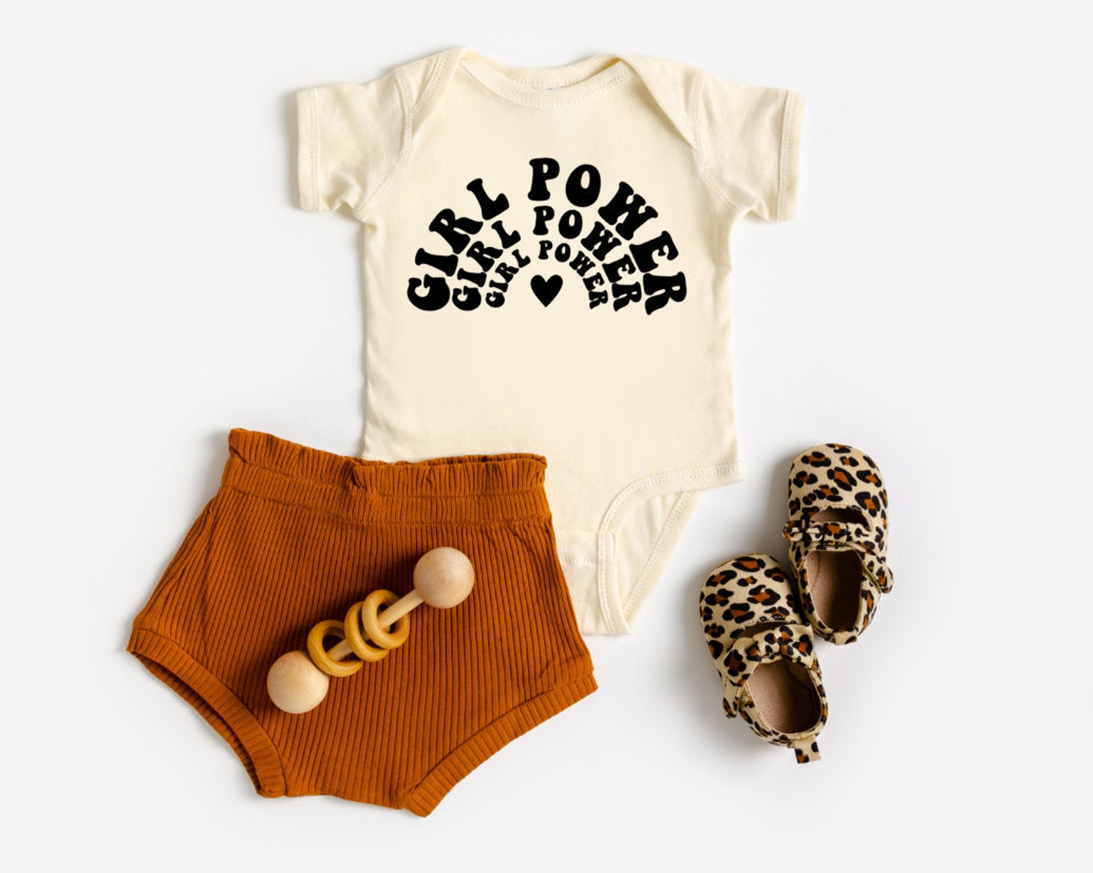 Girl Power Baby Bodysuit Baby Girl Baby Girl Clothes Baby Etsy